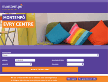 Tablet Screenshot of montempo.fr